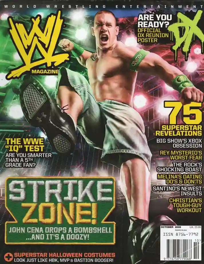 WWE Magazine magazine cover